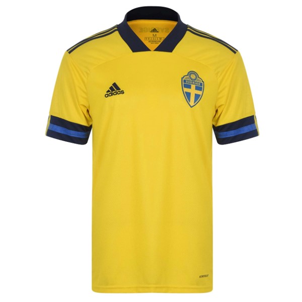 Camiseta Suecia 1st 2020 Amarillo